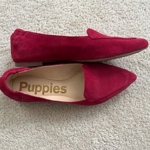 Hush Puppies Hazel Suede Pointed Flat 9 M, Fits like 8.5